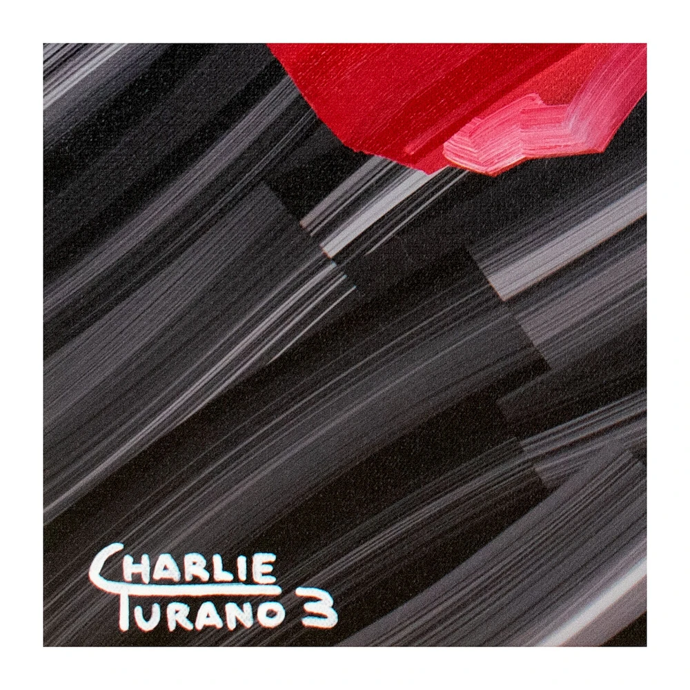 Impression giclée embellie des Raptors de Toronto 16" x 20" par Charlie Turano III