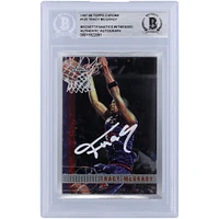 Tracy McGrady Toronto Raptors Autographed 1997-98 Topps Chrome #125 Beckett Fanatics Witnessed Authenticated Rookie Card