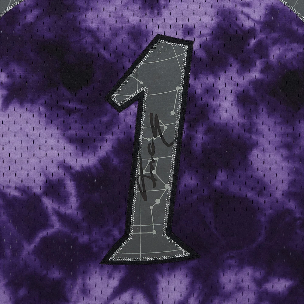 Tracy McGrady Toronto Raptors Autographed Purple Galaxy Mitchell & Ness 1998-99 Swingman Jersey