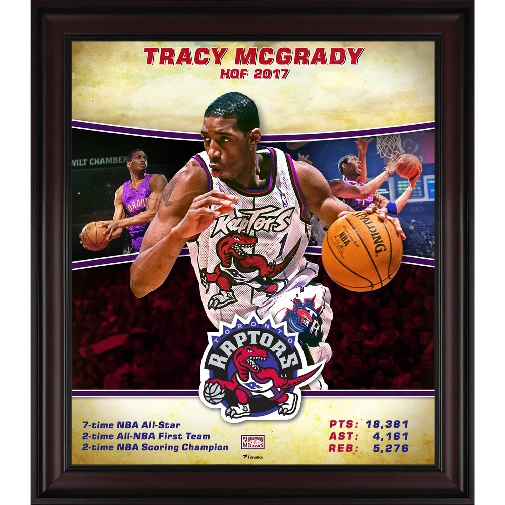Orlando Magic Tracy McGrady Autographed Black Authentic Mitchell
