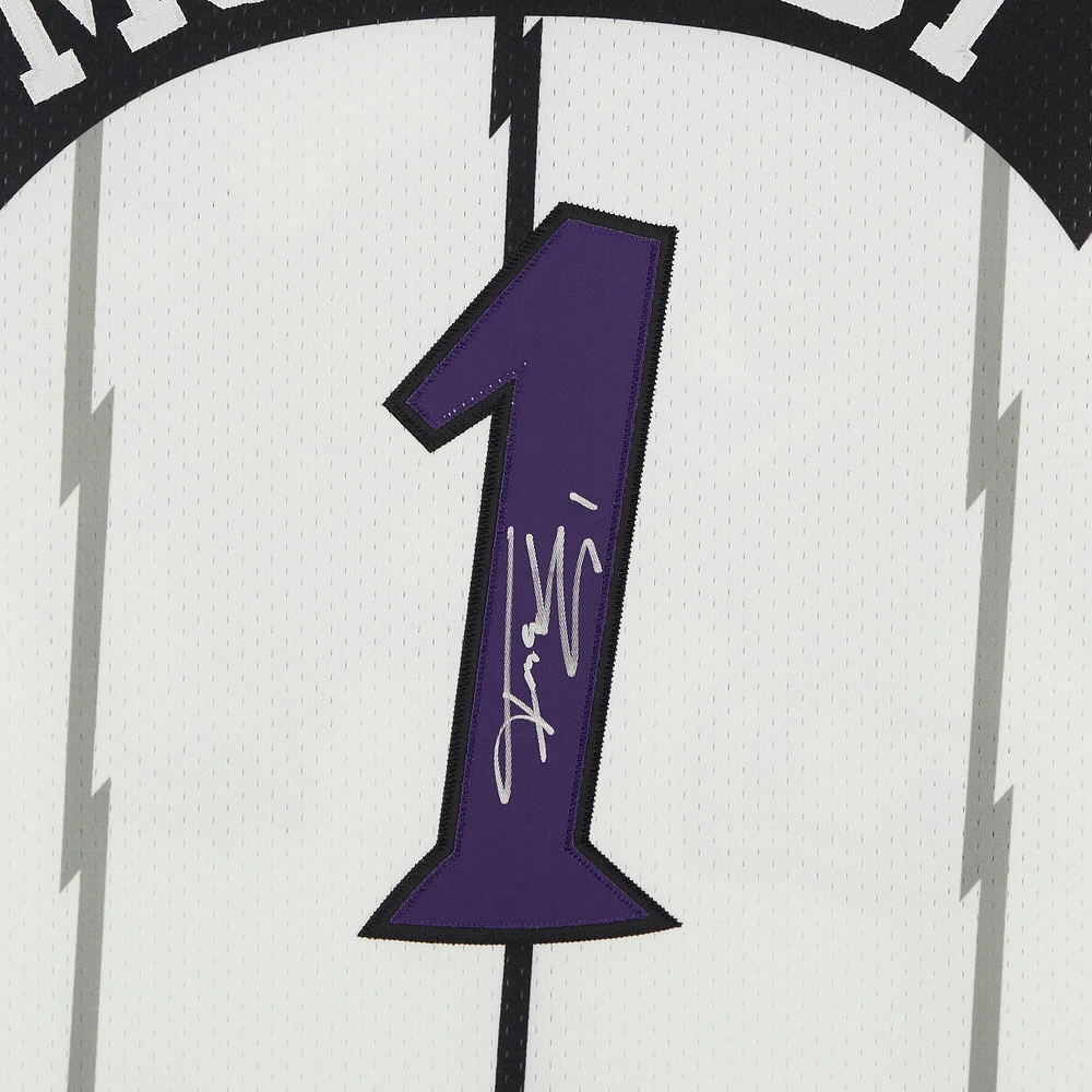 Tracy McGrady White Toronto Raptors Autographed Mitchell & Ness 1998 Authentic Jersey