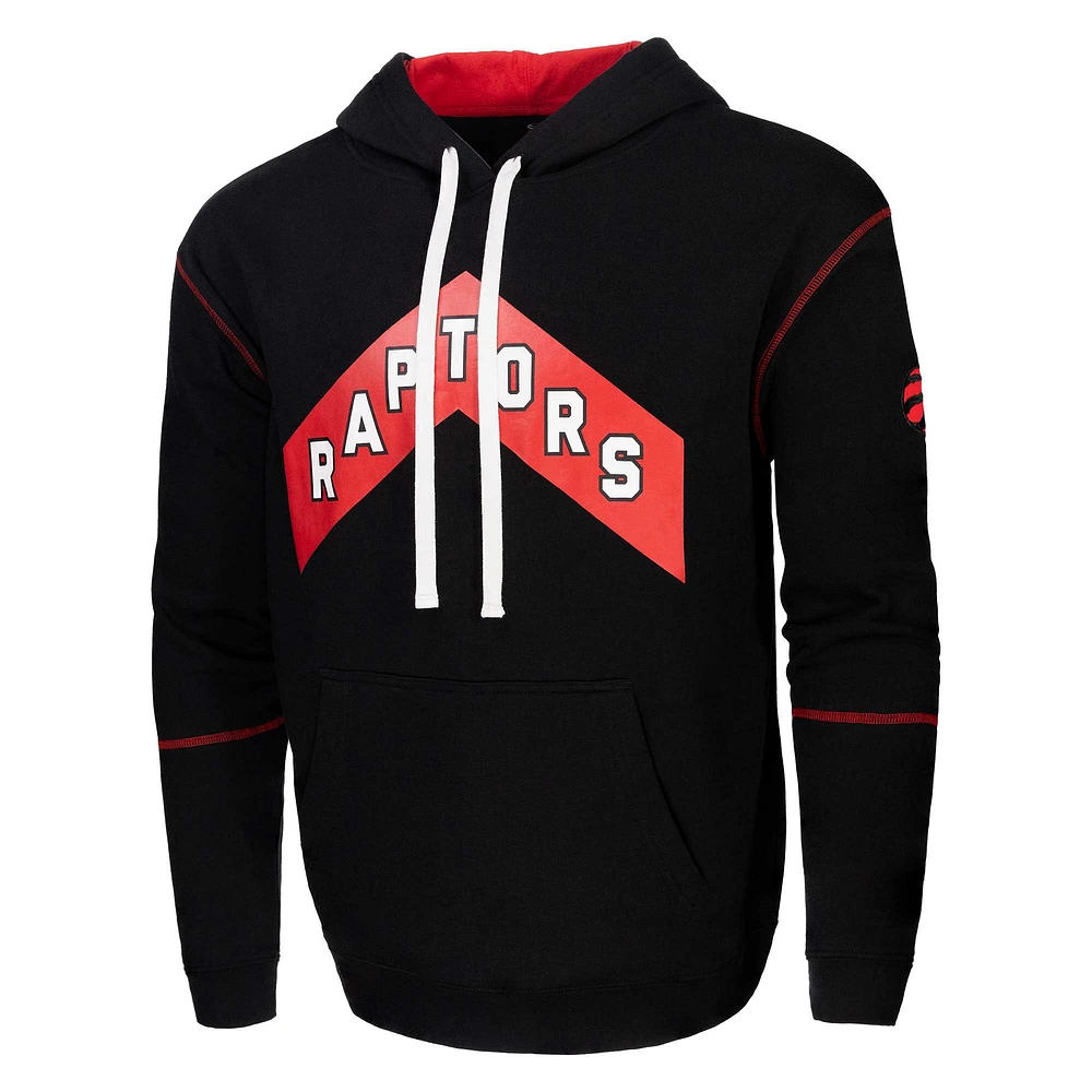 Unisex Black Stadium Essentials Toronto Raptors Monument Pullover Hoodie