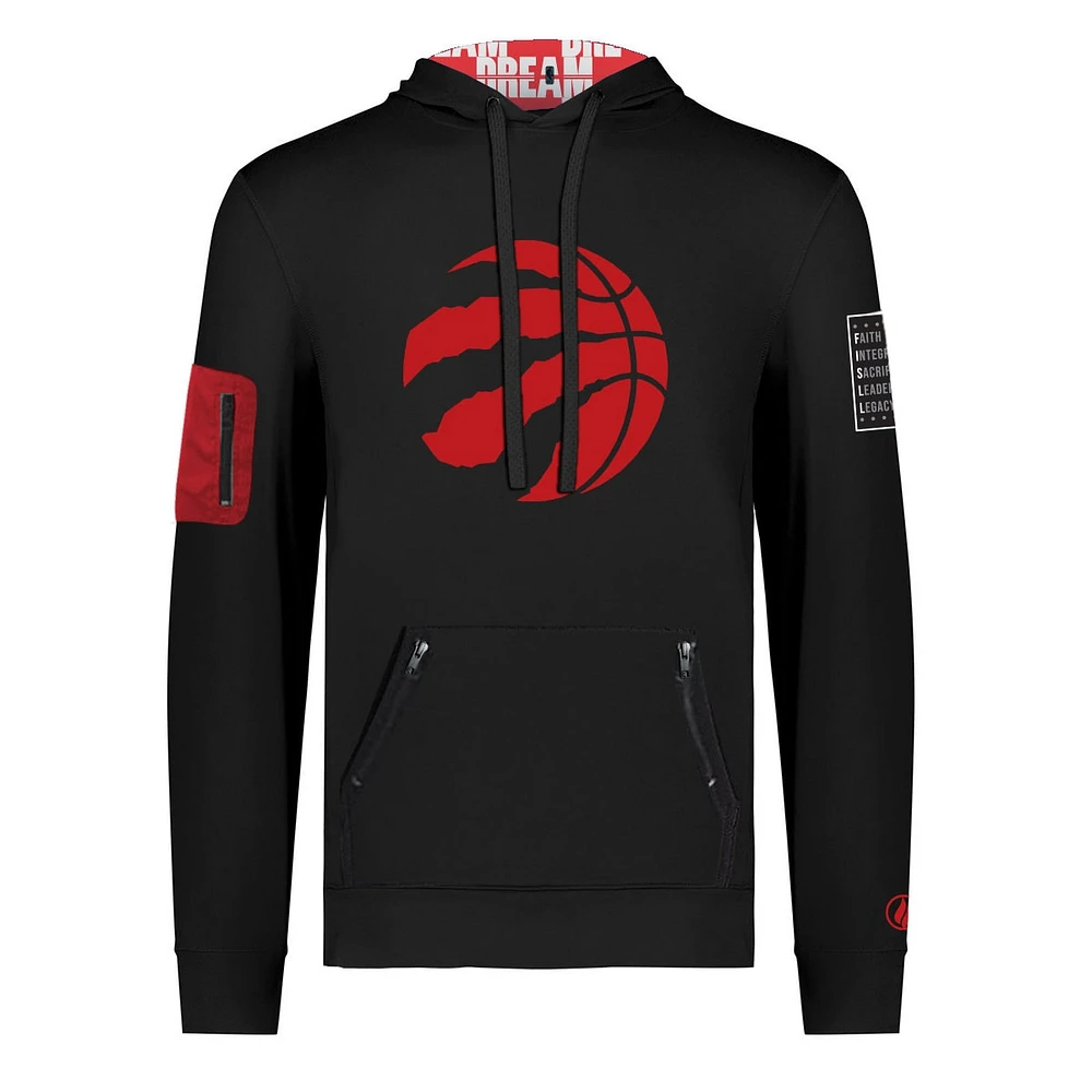 Sweat à capuche unisexe FISLL x Black History Collection noir des Raptors de Toronto