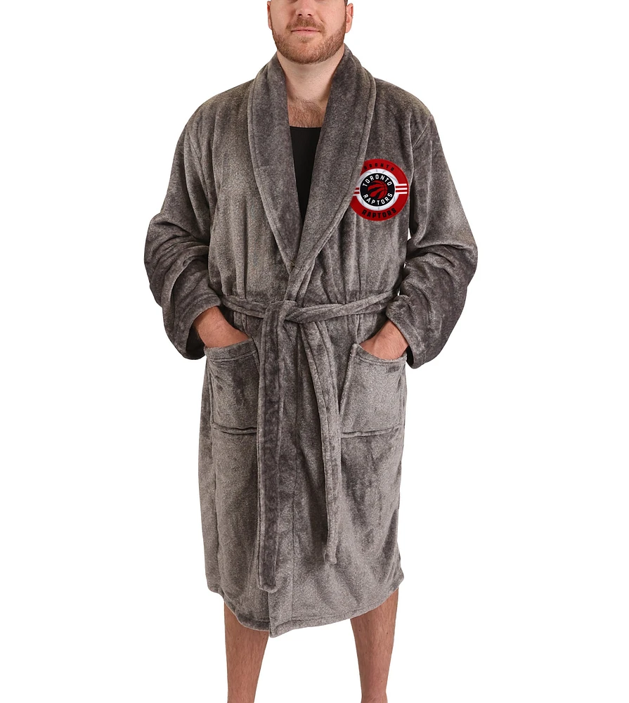 Unisex Gray Toronto Raptors Robe