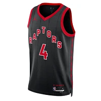 Unisex Jordan Brand Scottie Barnes Black Toronto Raptors Swingman Jersey - Statement Edition