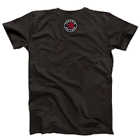 T-shirt unisexe NBALab x Hyperfly Heather Black Toronto Raptors Collection Année du serpent Nouvel An lunaire