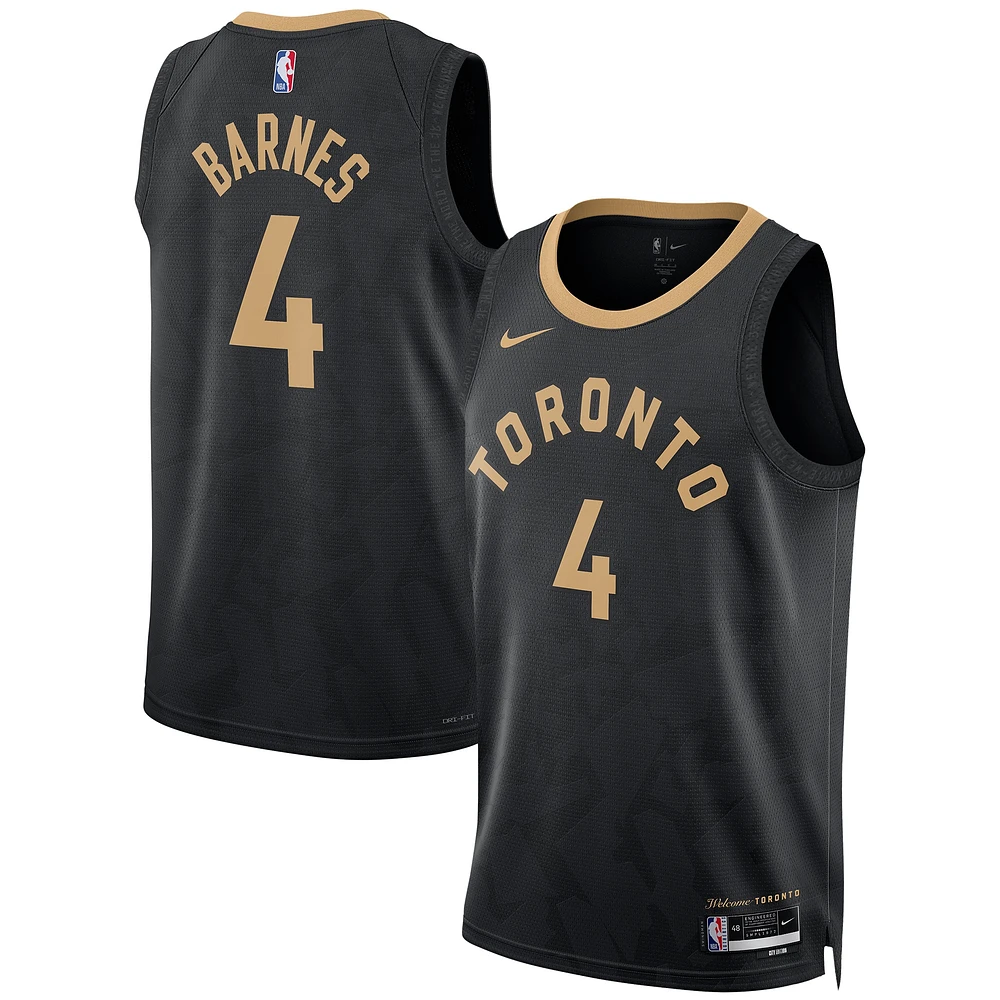 Maillot Swingman Nike Scottie Barnes Toronto Raptors 2022/23 Unisexe - Édition City