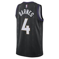 Unisex Nike Scottie Barnes Black Toronto Raptors 2024/25 Swingman Player Jersey - City Edition