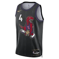 Maillot de joueur Nike Scottie Barnes noir unisexe Toronto Raptors 2024/25 Swingman - Édition City