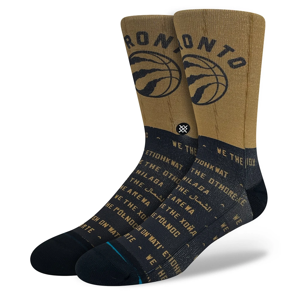 Chaussettes unisexe Stance Toronto Raptors 2023/24 City Edition