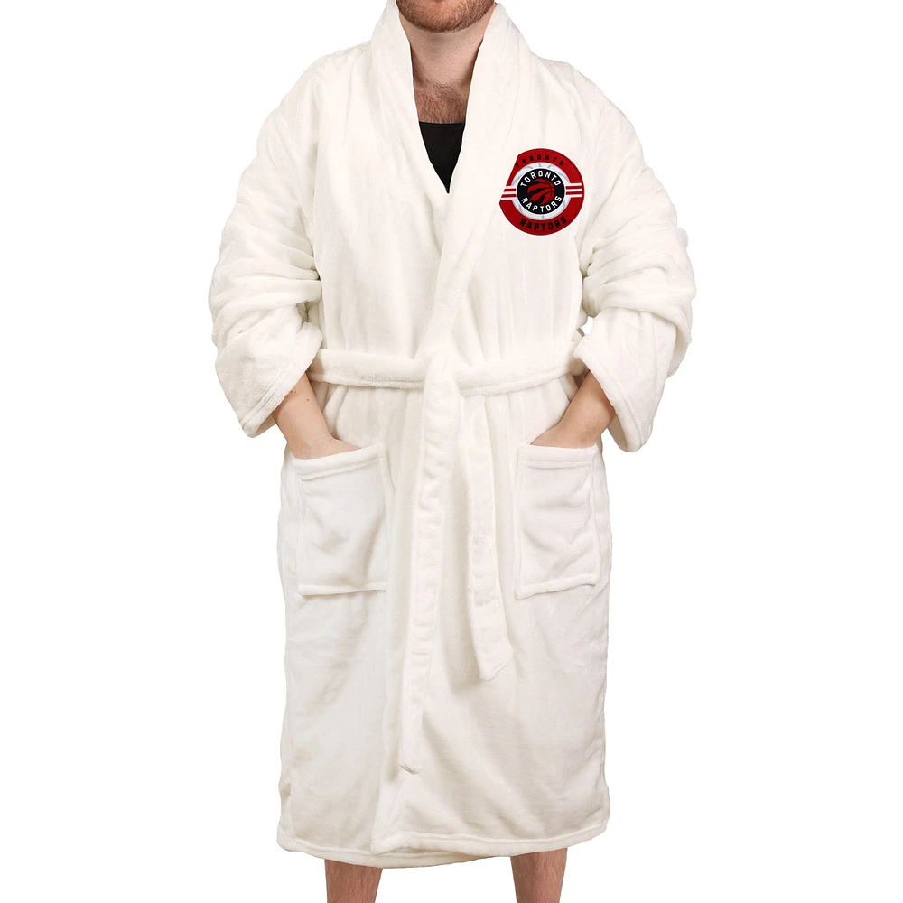 Unisex White Toronto Raptors Robe