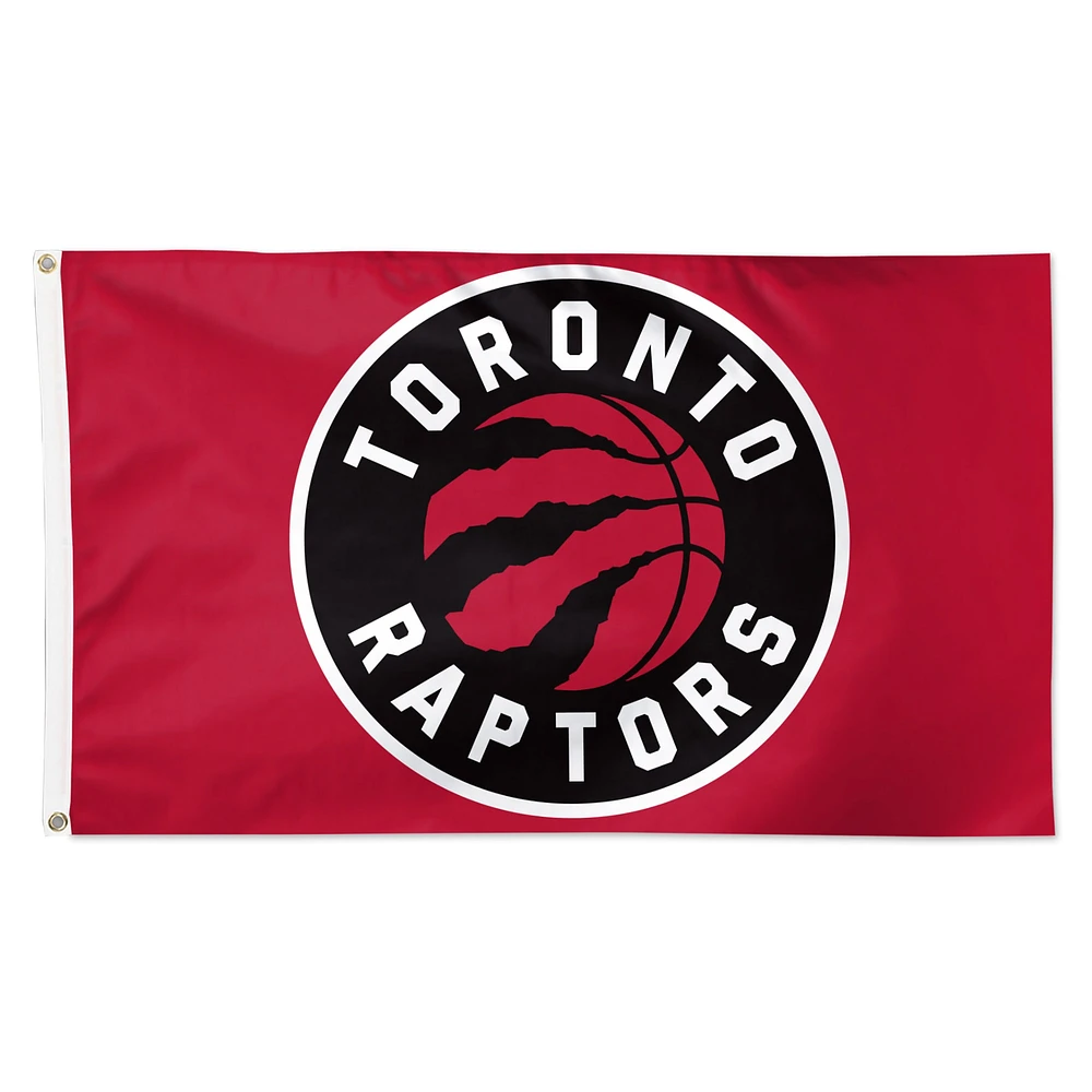 WinCraft Toronto Raptors 3' x 5' Logo principal simple face - Drapeau