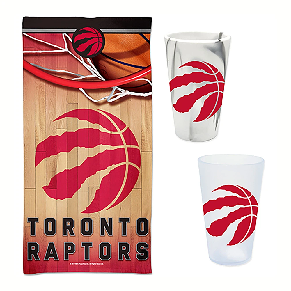 Pack d'accessoires pour la journée à la plage des Raptors de Toronto WinCraft