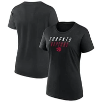 Women's Fanatics  Black Toronto Raptors T-Shirt