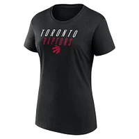 Women's Fanatics  Black Toronto Raptors T-Shirt