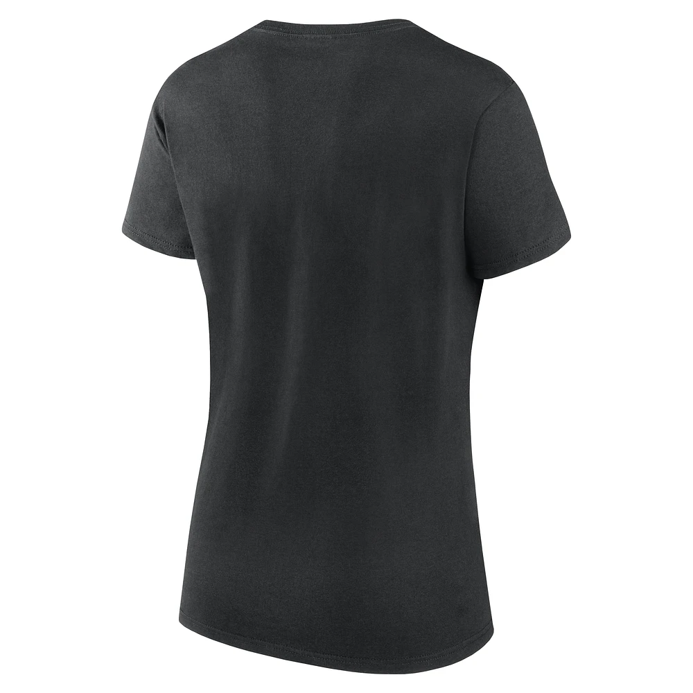 Women's Fanatics  Black Toronto Raptors T-Shirt