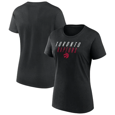 Women's Fanatics  Black Toronto Raptors T-Shirt