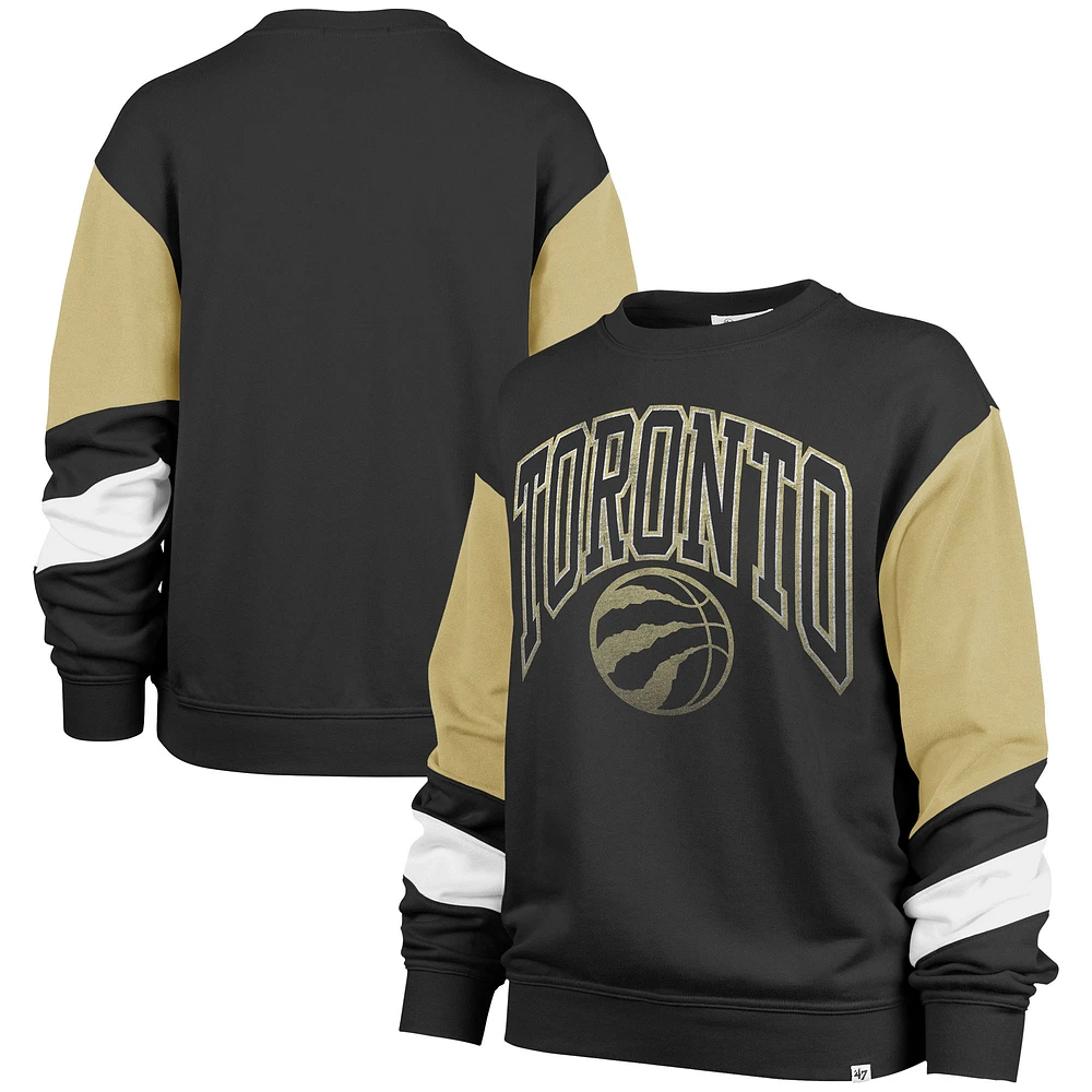 Sweat-shirt Nova Crew noir '47 pour femmes des Raptors de Toronto 2023/24 City Edition