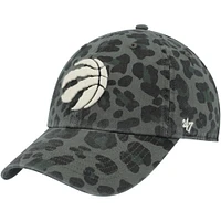 Men's Toronto Raptors '47 Black Team Clean Up Adjustable Hat