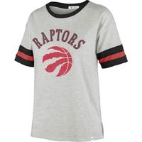 Women's '47 Heathered Gray Toronto Raptors Dani - T-Shirt