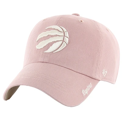 Women's '47  Pink Toronto Raptors Ballpark Cheer Clean Up Adjustable Hat