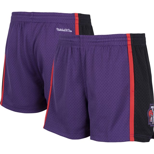 Mitchell & Ness violet Toronto Raptors Hardwood Classics Jump Shot pour femmes - Short