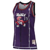 Maillot Swingman violet Mitchell & Ness Vince Carter des Toronto Raptors 1998/99 Hardwood Classics pour femme