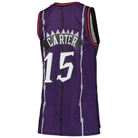 Maillot Swingman violet Mitchell & Ness Vince Carter des Toronto Raptors 1998/99 Hardwood Classics pour femme