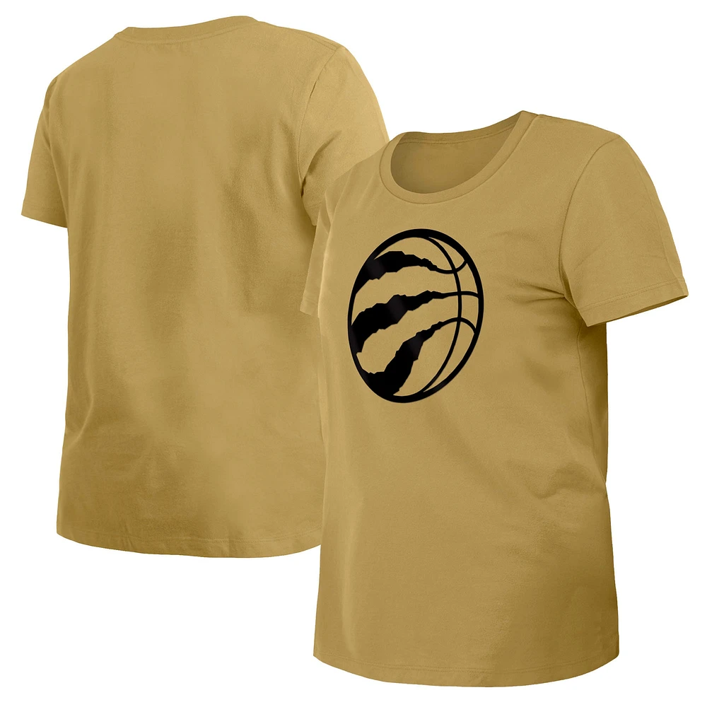 T-shirt New Era pour femmes, beige, Toronto Raptors 2023/24 City Edition