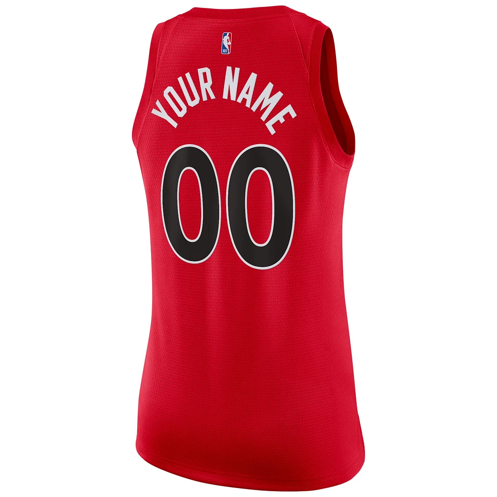 Women's Nike Red Toronto Raptors 2020/21 - Swingman Custom Jersey Icon Edition