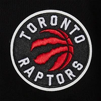 Sweat à capuche court noir Pro Standard pour femme Toronto Raptors Jewels