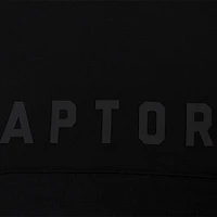 Sweat à capuche court noir Pro Standard pour femme Toronto Raptors Jewels