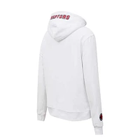 Women's Pro Standard White Toronto Raptors Classic - Pullover Hoodie