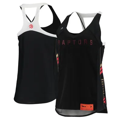 Toronto Raptors Qore Women's Dual Team Tank Top - Black