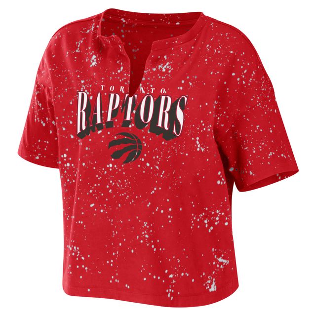 T-shirt WEAR by Erin Andrews pour femme, rouge, Toronto Raptors