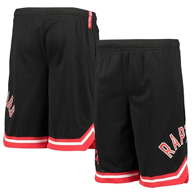 Youth Black Toronto Raptors Box Out Baller Shorts