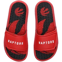 Youth FOCO Toronto Raptors Gel Slide Sandals