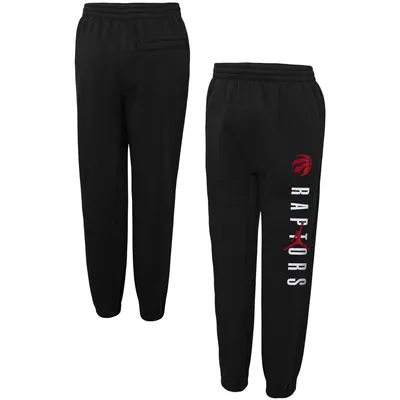 Toronto Raptors Jordan Brand Youth Courtside Statement Edition Fleece Pants - Black