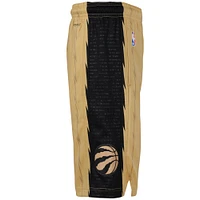 Youth Nike Gold Toronto Raptors 2023/24 City Edition Swingman Performance Shorts