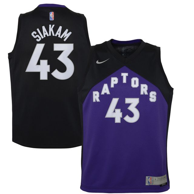 Maillot de joueur Swingman Nike Pascal Siakam pour jeune Toronto Raptors 2020/21 - Édition gagnée