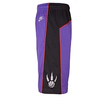 Short de performance Nike violet Toronto Raptors 2024/25 City Edition Swingman pour jeune