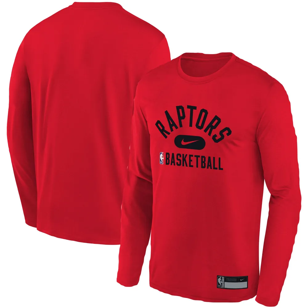 Poderoso Franco Mediador Lids Toronto Raptors Nike Youth Team Essential Practice Performance Long  Sleeve T-Shirt - Red | Foxvalley Mall