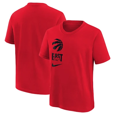 Toronto Raptors Nike Youth Vs Block Essential T-Shirt - Red