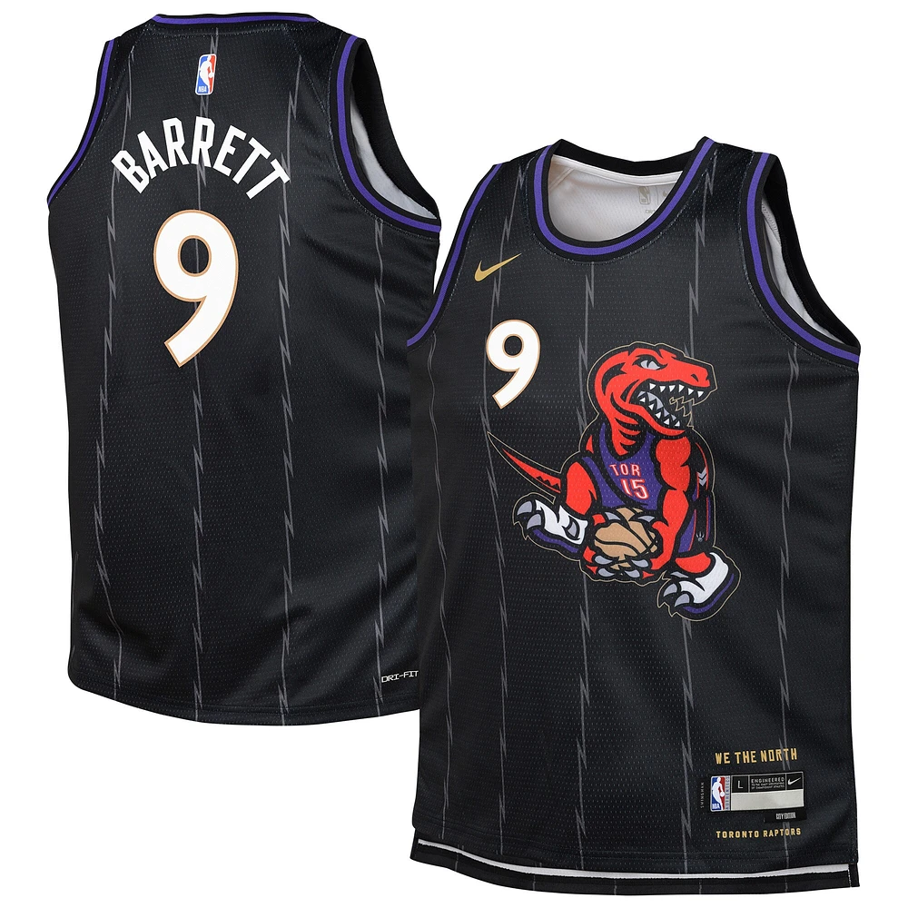 Maillot Nike RJ Barrett Swingman Toronto Raptors 2024/25 pour jeune - Édition City