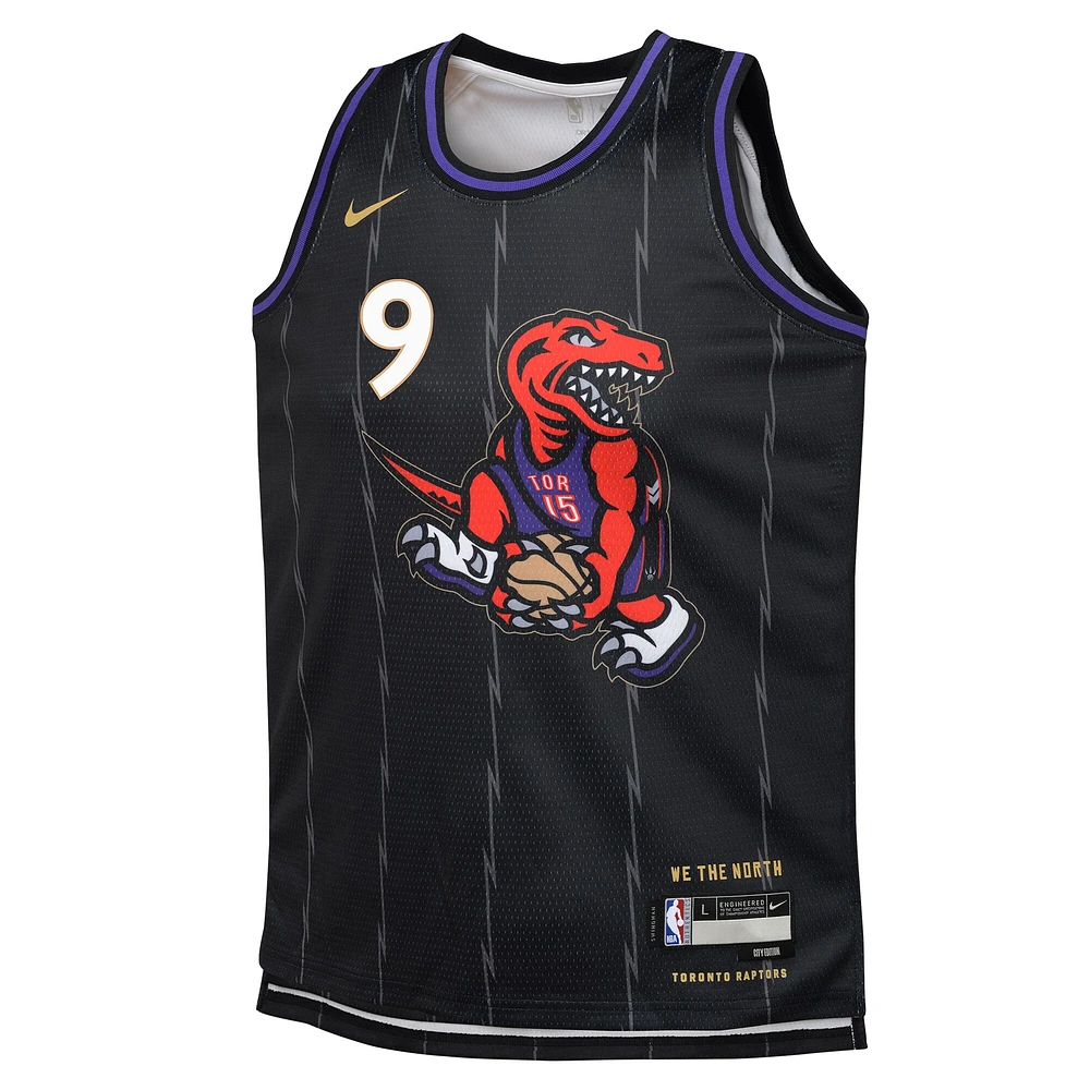 Maillot Nike RJ Barrett Swingman Toronto Raptors 2024/25 pour jeune - Édition City