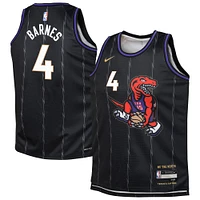 Maillot Nike Scottie Barnes Swingman noir pour jeune Toronto Raptors 2024/25 - Édition City