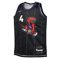 Maillot Nike Scottie Barnes Swingman noir pour jeune Toronto Raptors 2024/25 - Édition City