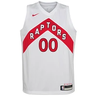 Youth Nike White Toronto Raptors - 2020/21 Swingman Custom Jersey Association Edition