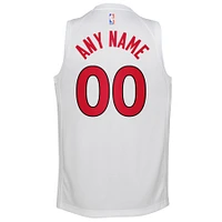 Youth Nike White Toronto Raptors - 2020/21 Swingman Custom Jersey Association Edition