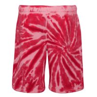 Youth White/Red Toronto Raptors Tie-Dye Santa Monica - Shorts